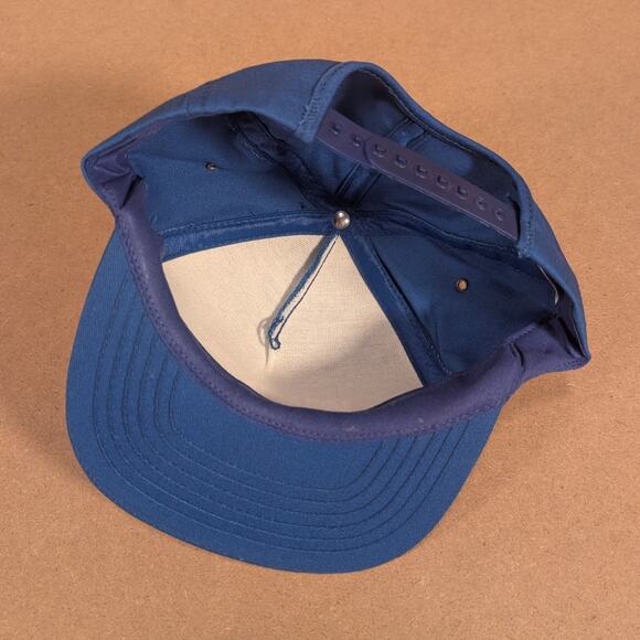 Vintage Valenite Snapback Hat Blue Cap Stylemaster USA Made Tooling Machine Shop - Picture 4 of 7